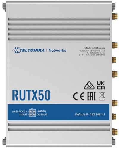 Teltonika RUTX50 5G Wifi 5 DUAL-SIM ROUTER
