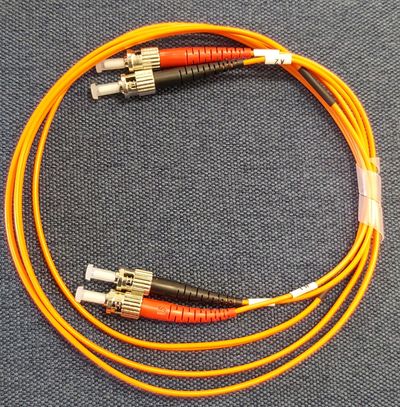 MM OM1 ST-ST DUPLEX PATCH FIBRE 1,5m