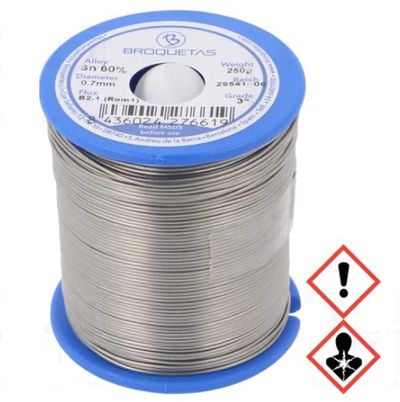 SOLDER WIRE 0,7mm 250g