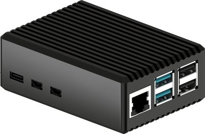 Joy-IT RASPBERRY PI 5 ALUMINIUM CASE BLACK