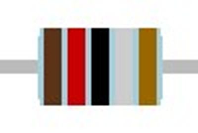 METAL FILM RESISTOR 0,6W: 1,2ohm