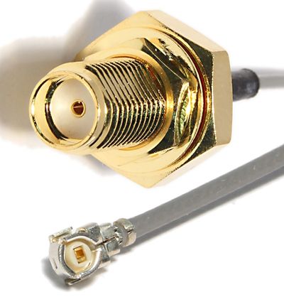 U.FL 1.13mm SMA (F) w O-ring L-230mm