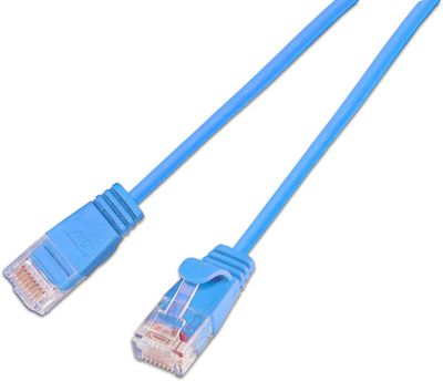 CAT6 LIGHTPATCH U/UTP 0,15m blue