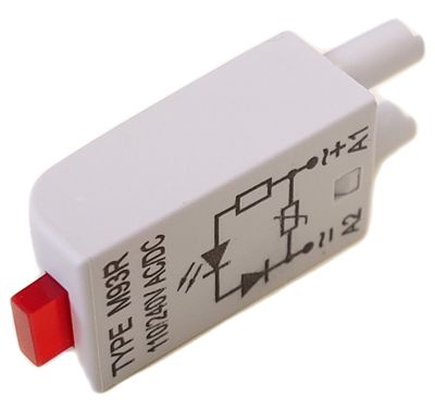 RED LED + diode module