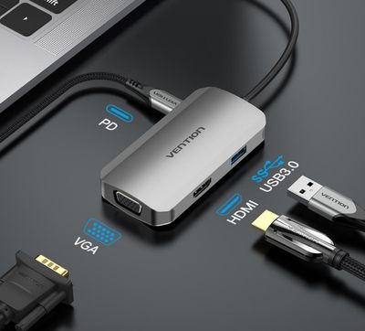 Vention USB-C DOCKING STATION 4-in-1
