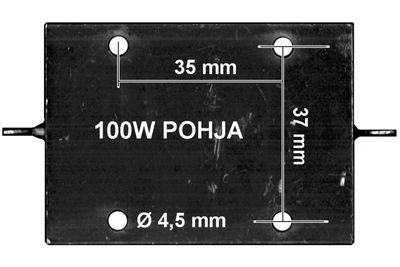 ALUMINIUM HOUSED RESISTOR 100W: 0,1ohm ALUMINIUM HOUSED RESISTOR 100W: 0,1ohm