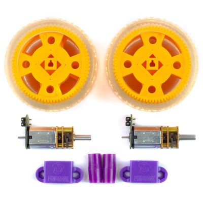Maker Essentials - Micro-motors&Grippy Wheels