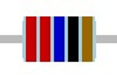 METAL FILM RESISTOR 0,6W: 226ohm