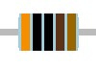 METAL FILM RESISTOR 0,6W: 3kohm