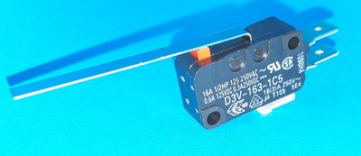 Microswitch with lever 16A 250VAC