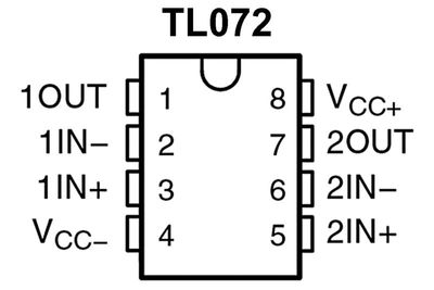 INTEGRATED CIRCUIT OPAMPD TL072