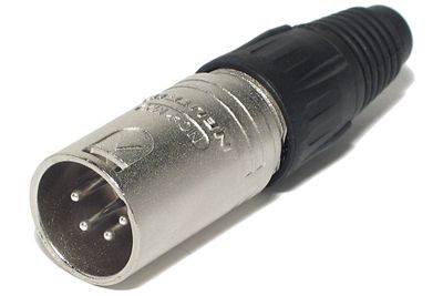 Neutrik XLR male 4-pin