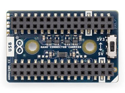 Arduino Nano Connector Carrier (ASX00061)