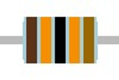 METAL FILM RESISTOR 0,6W: 130kohm