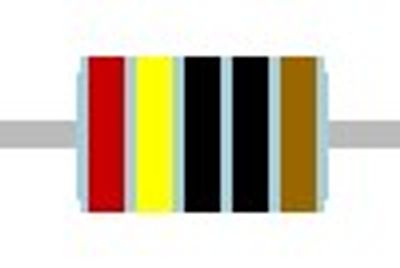 METAL FILM RESISTOR 0,6W: 240ohm