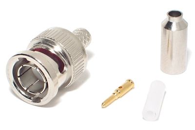 BNC CONNECTOR MALE CRIMP RG179 BNC CONNECTOR MALE CRIMP RG179
