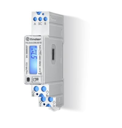 BI-DIRECTIONAL SINGLE-PHASE ENERGY METER WITH LCD DISPLAY