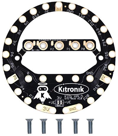 Kitronik 5632 Klip Halo Breakout Board for BBC MICRO:BIT Kitronik 5632 Klip Halo Breakout Board for BBC MICRO:BIT