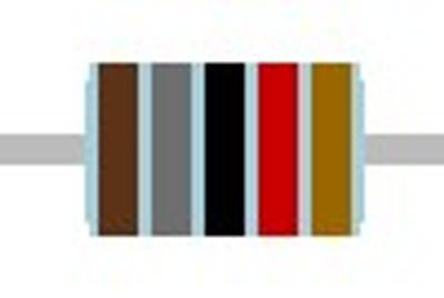 METAL FILM RESISTOR 0,6W: 18kohm