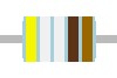 METAL FILM RESISTOR 0,6W: 4,99kohm