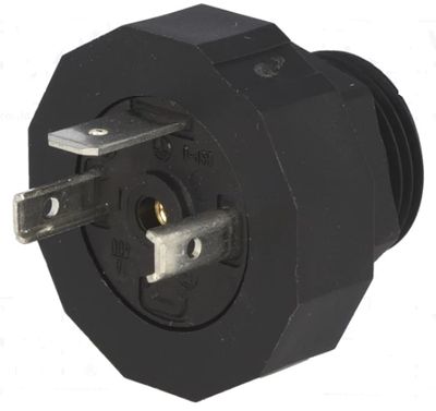 Valve connector 3-pin male 18mm FORM A