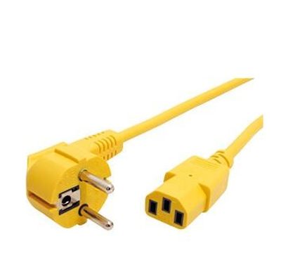 POWER CORD YELLOW 1,8m POWER CORD YELLOW 1,8m
