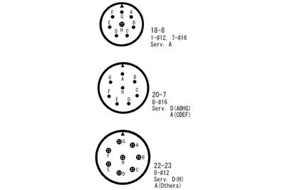 MIL-MALE 8X 18-SIZED SHELL