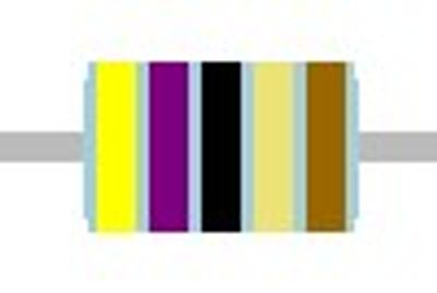 METAL FILM RESISTOR 0,6W: 47ohm