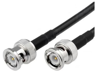 BNC CABLE MALE/MALE 50ohm 2m