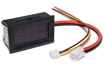 PANEL VOLTAGE/CURRENT METER 0-200V 0-10A PANEL VOLTAGE/CURRENT METER 0-200V 0-10A