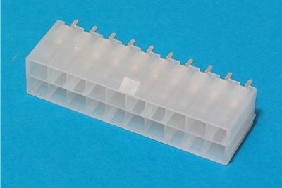 MOLEX-5566 RECEPTABLE PCB 20-POLE (ATX-POWER) MOLEX-5566 RECEPTABLE PCB 20-POLE (ATX-POWER)