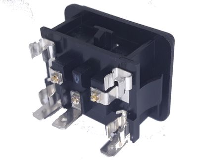 IEC C14 POWER ENTRY SOCKET +FUSE HOLDER