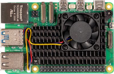 Joy-IT RASPBERRY PI5 HEATSINK +FAN