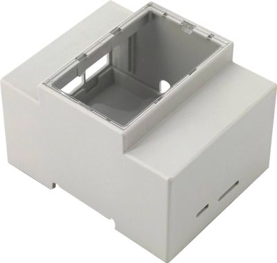 Joy-IT Plastic DIN rail case for Raspberry Pi 4 B