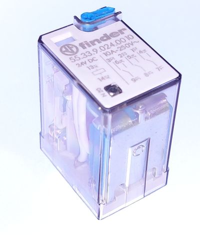 POWER RELAY TPDT 10A 24VDC