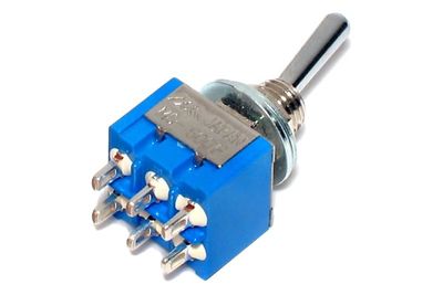 2-POLE SMALL TOGGLE SWITCH ON/OFF/ON 2-POLE SMALL TOGGLE SWITCH ON/OFF/ON