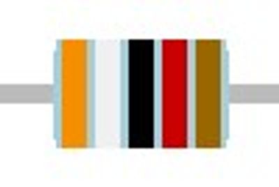 METAL FILM RESISTOR 0,6W: 39kohm