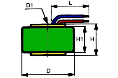 TOROIDAL TRANSFORMER TE 100VA 2x18V TOROIDAL TRANSFORMER TE 100VA 2x18V