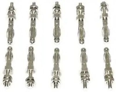 BANANA PLUG 4mm M3 THREAD 10pcs set