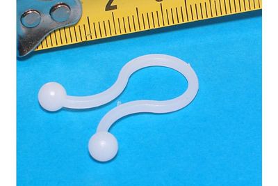 RELEASIBLE CABLE CLIP Ø10mm WHITE