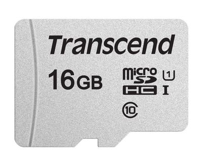 Transcend 300S 16GB microSDHC MEMORY CARD