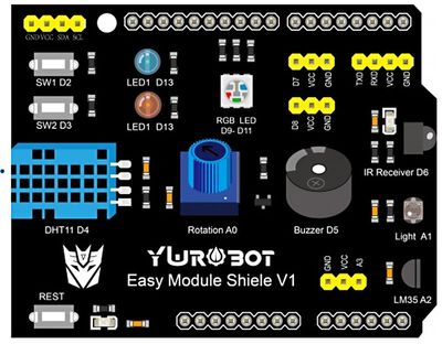 ARDUINO SHIELD YwRobot Easy Module Shield V1