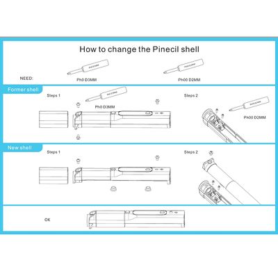 PINECIL Replacement Shell Transparent PINECIL Replacement Shell Transparent