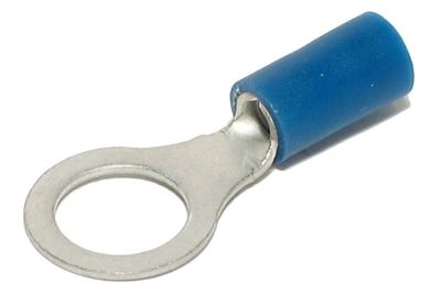 RING TERMINAL 8,4/12mm BLUE