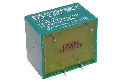 PCB TRANSFORMER 2,0VA 1x 6V