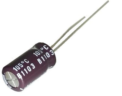 ELECTROLYTIC CAPACITOR 0,47µF 200V 6x11mm