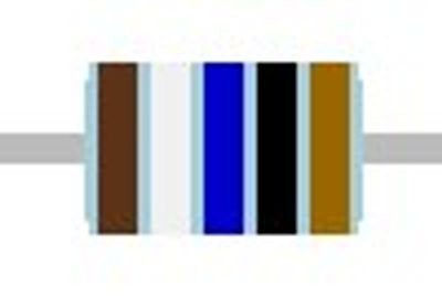 METAL FILM RESISTOR 0,6W: 196ohm