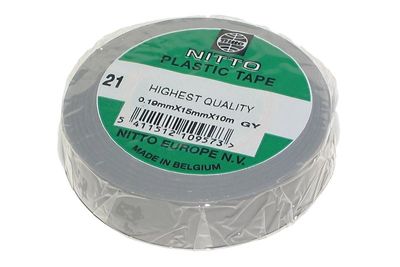 NITTO 21 PVC PLASTIC TAPE GRAY