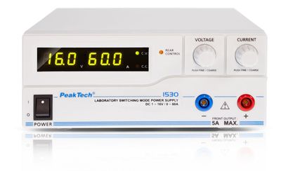 PeakTech 1530 SMPS 1CH 1-16VDC 60A PeakTech 1530 SMPS 1CH 1-16VDC 60A