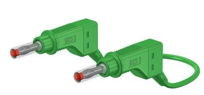 4mm SAFETY TEST LEAD GREEN 1m